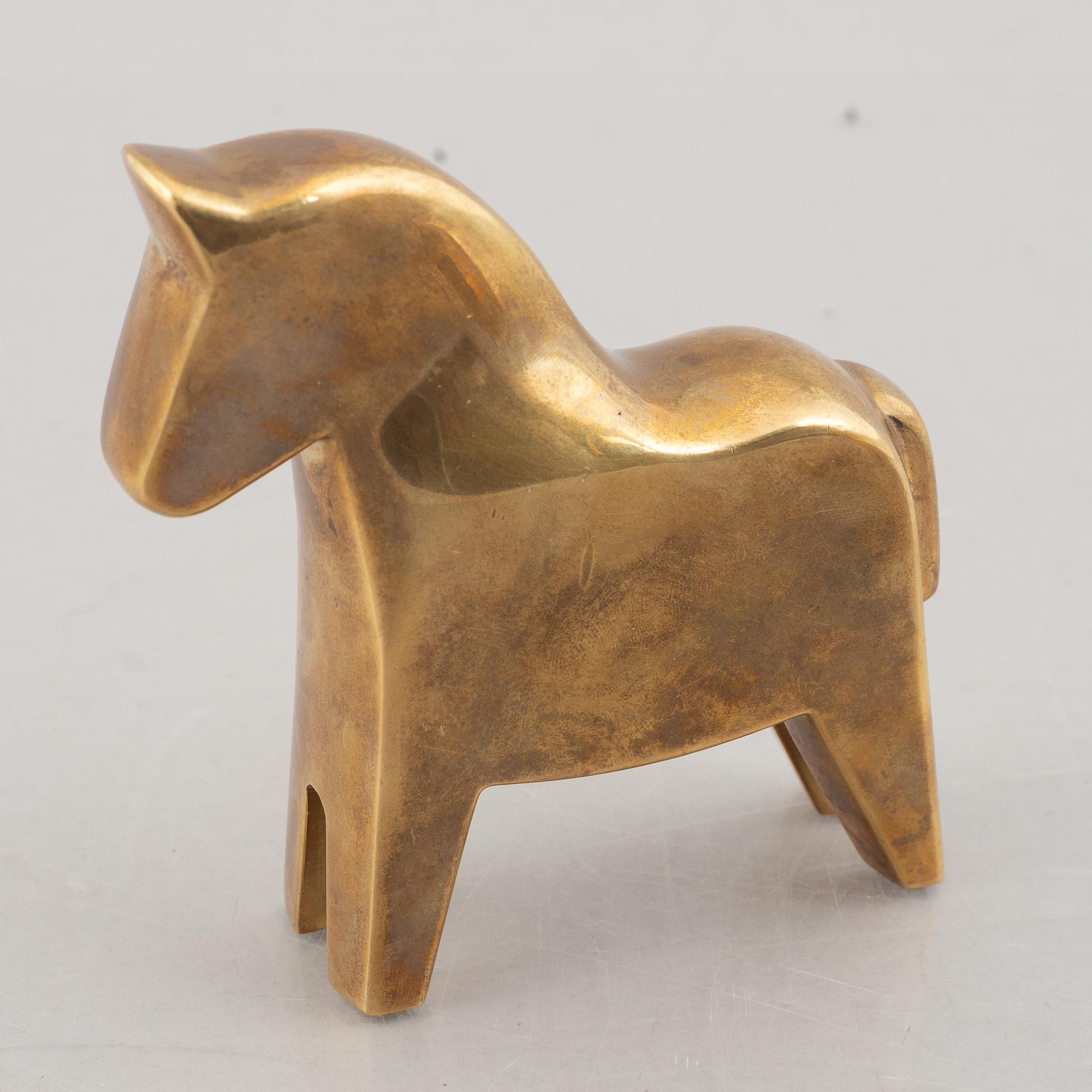 Lotta Horn, seven Dalecarlian horses, Rejmyre Mässingsbruk.