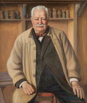 Yrjö Forsén, oil on canvas, signed and dated 1935.