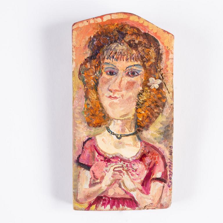 Olle Nordberg , a set of two oil on panel, signed.