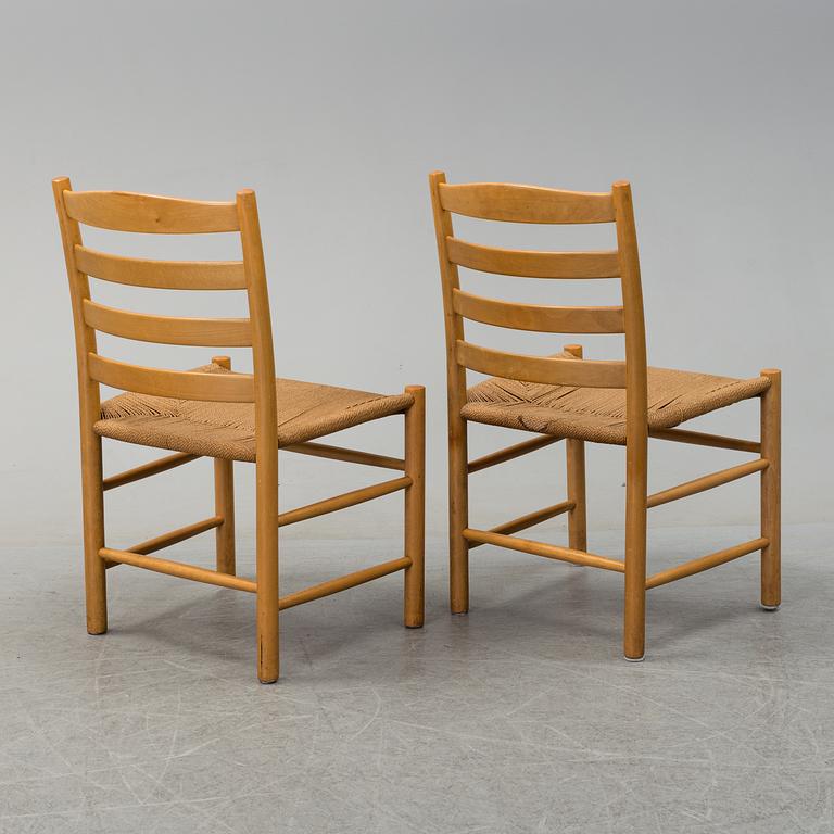 A set of six chairs by Gemla Diö.
