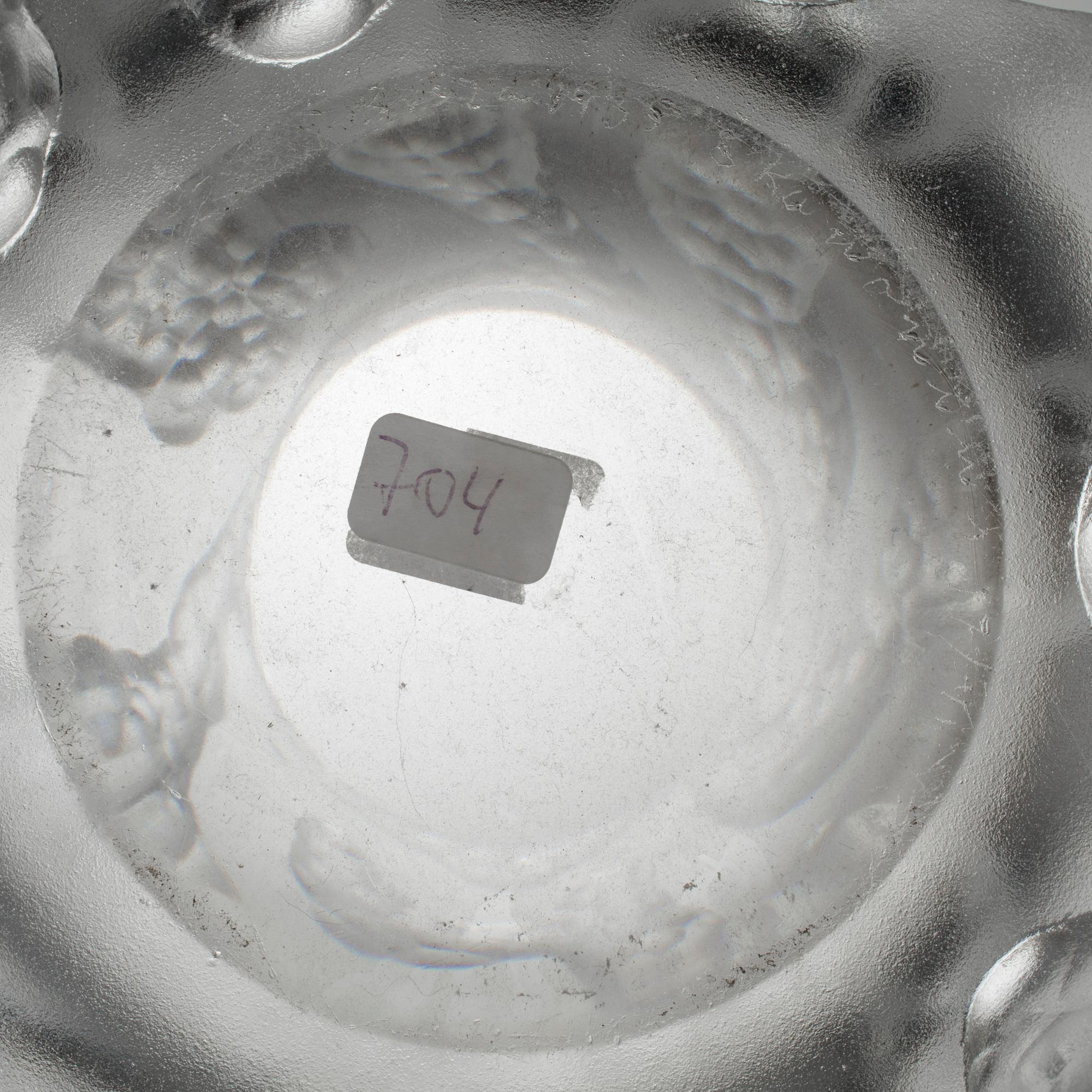 a Swedish glass vase designed by Sven Erik Skawonius, by Kosta.