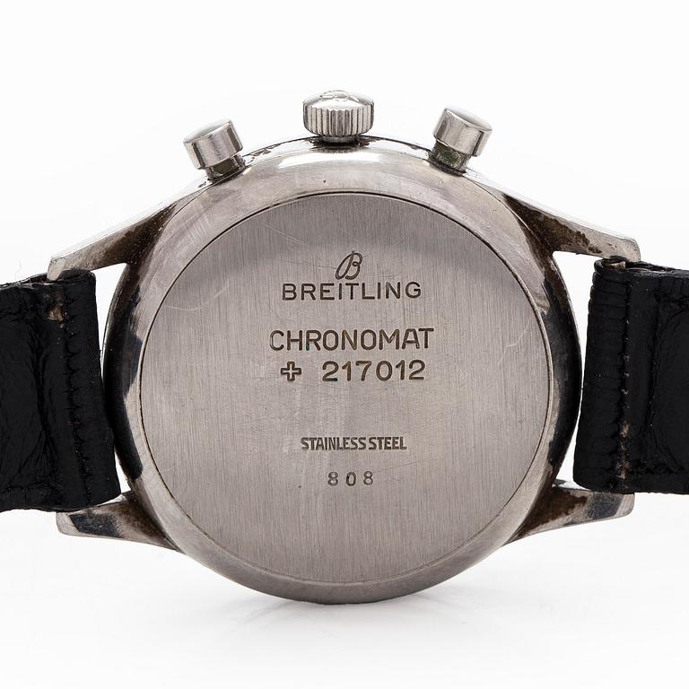 Breitling, Chronomat, chronograph, wristwatch, 36 mm.