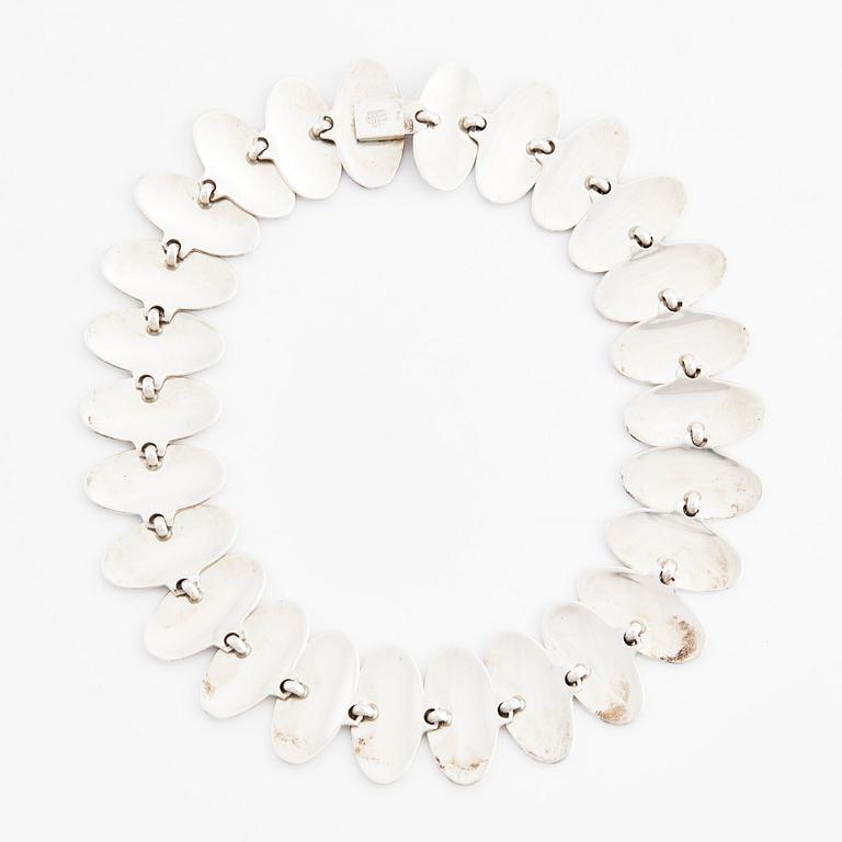 Niels Erik From, collier sterlingsilver, Danmark.