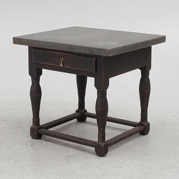 A Baroque style table, 19th century.