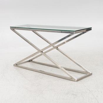 Eichholtz, side table, "Criss Cross", Netherlands, contemporary.