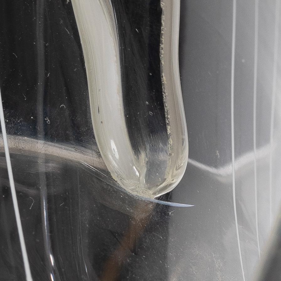 Bengt Orup, a 13-piece 'Strikt' glass service, Johansfors, mid-20th Century.