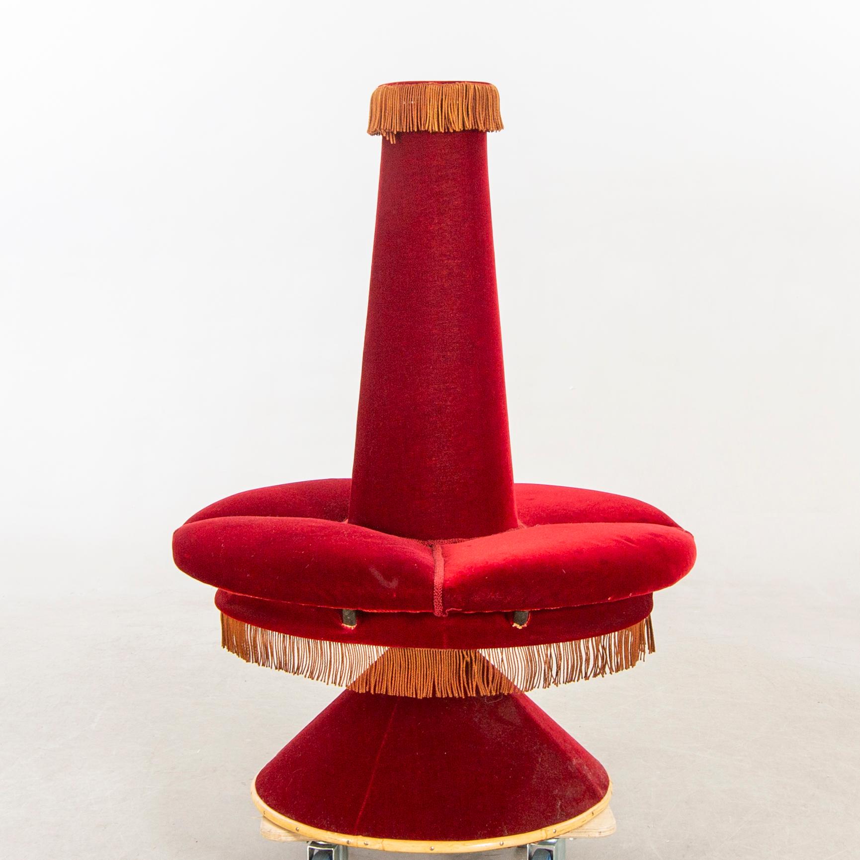 Sittpuff omkring 1900.