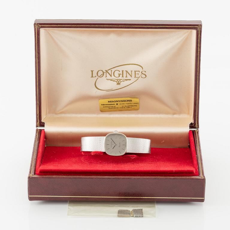 Longines, wristwatch, 21.5 mm.
