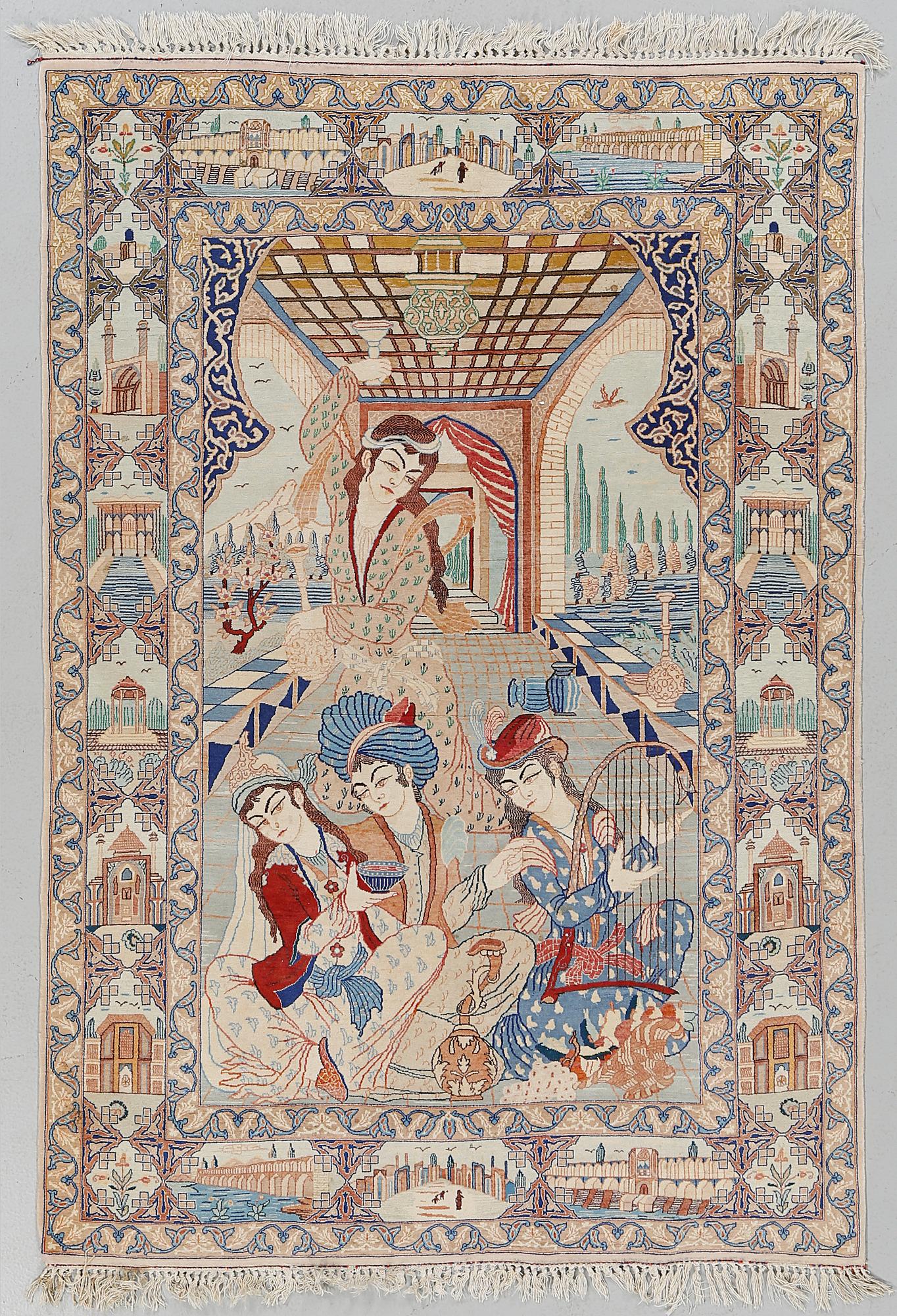 MATTA, Isfahan, old, 162 x 110 cm.