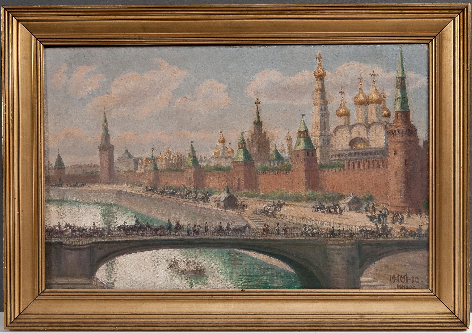 NÄKYMÄ KREMLIN YLI.