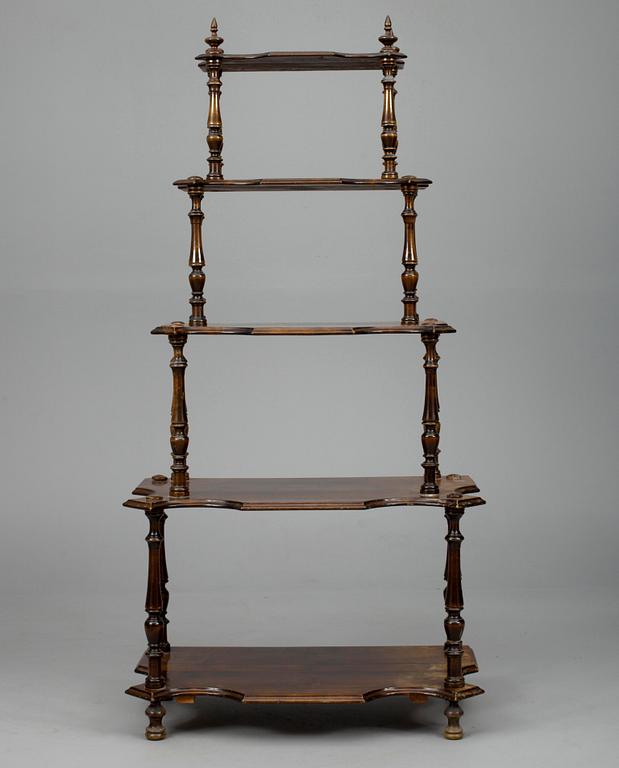 ÉTAGÈRE, 1800-talets slut.