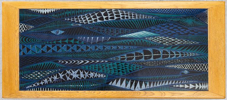 Stig Lindberg, & David Rosén, soffbord ur Triva-serien,  Nordiska Kompaniet, 1956.