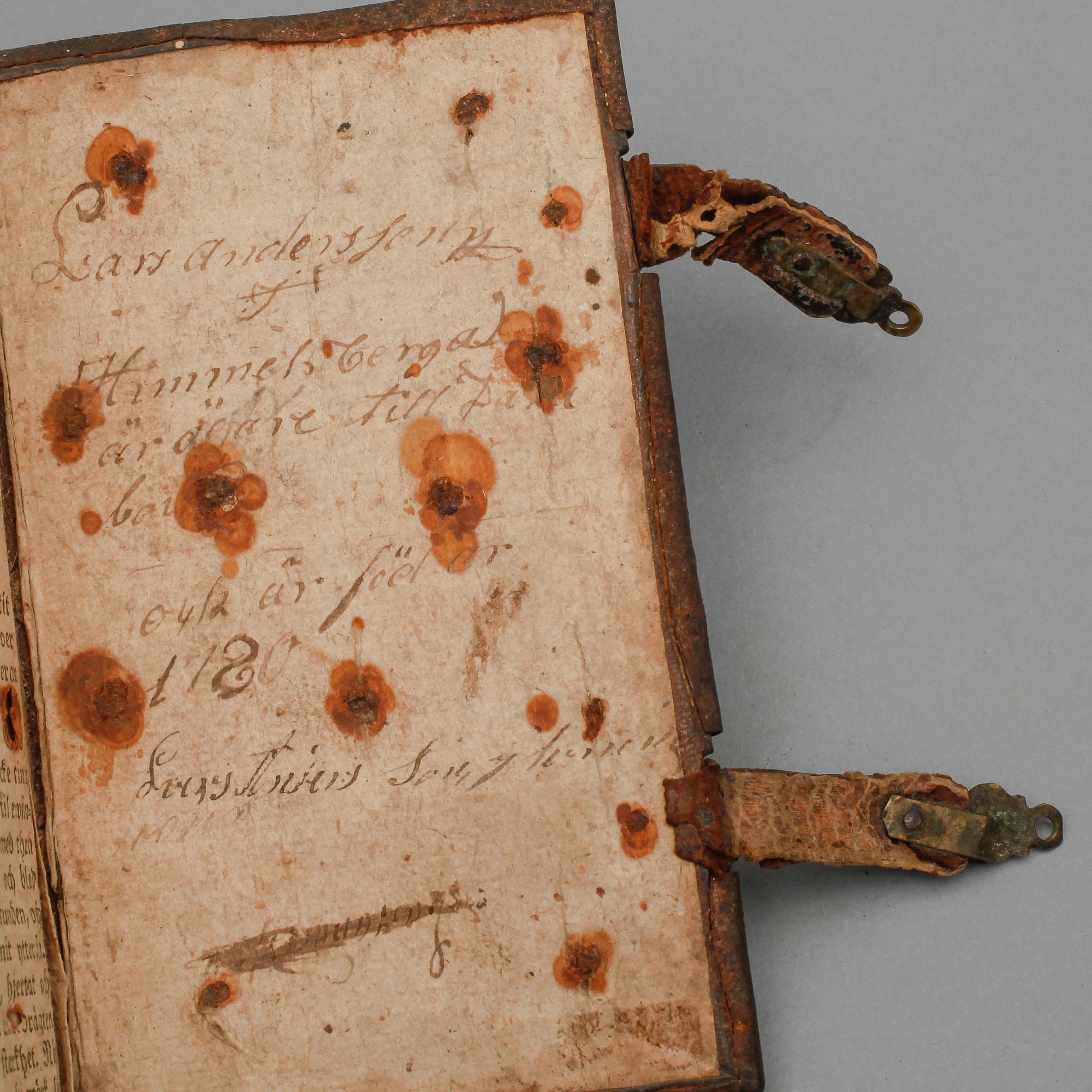 PSALMBOK, Evangelier och Epistlar. Johan Georg Lange, Stockholm 1773.