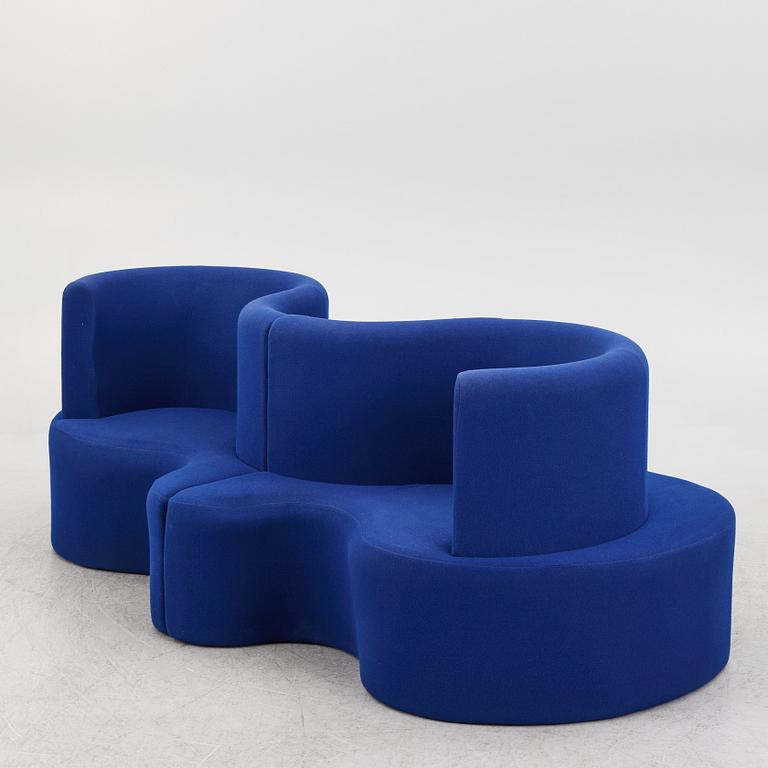 Verner Panton, a "Cloverleaf" sofa, Verpan, Denmark.