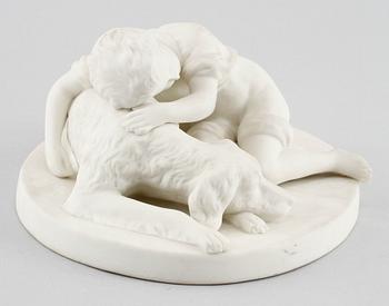 FIGURIN, parian, Gustafsberg, 1920.
