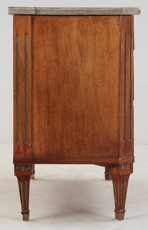 A late Gustavian commode by A. Lundelius dated 1783.