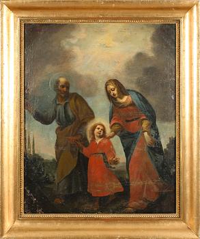 OKÄND KONSTNÄR, olja på duk, osignerad, 1700-/1800-tal.