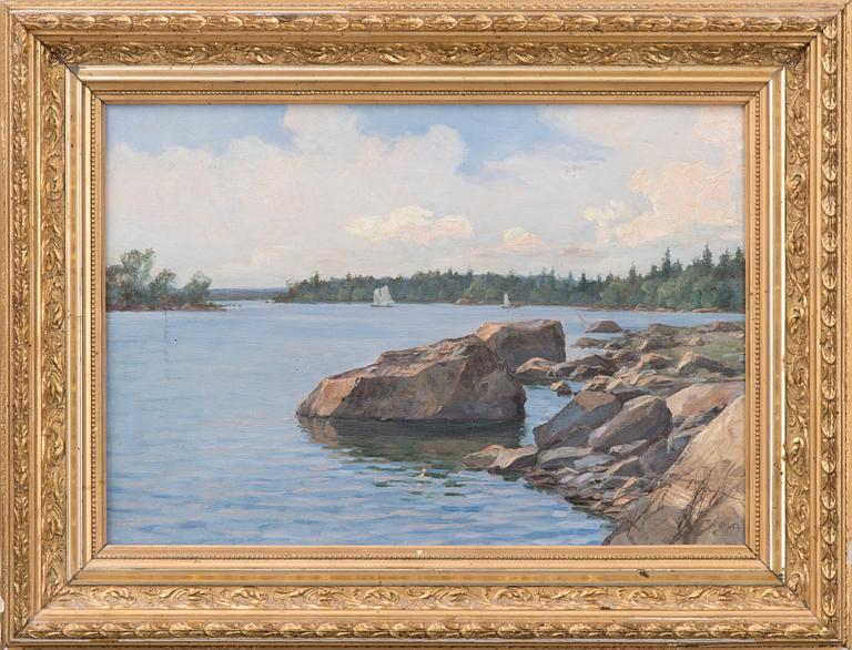THURE SUNDELL, oil on canvas, signed.