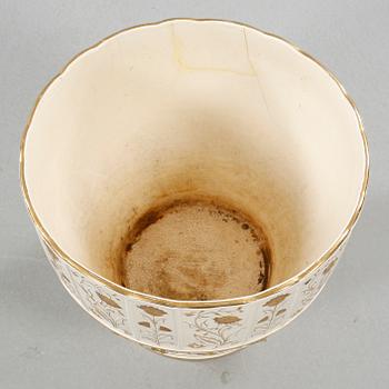 Earthenware flower pot, Rörstrand, first half of the 20th century.