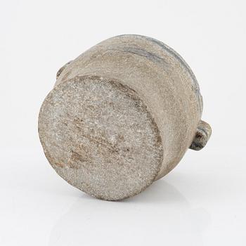 An apothecary mortar, 19th Century.