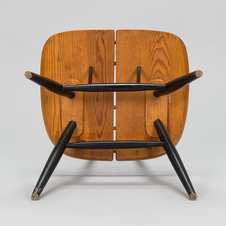 Ilmari Tapiovaara, nojatuoli, "Pirkka Lounge chair", Laukaan Puu, 1960-luku.