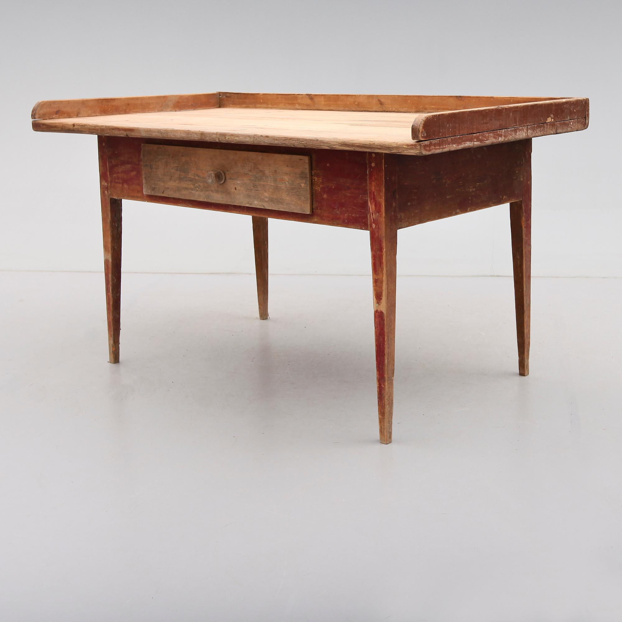 BAKBORD, allmoge, 1800-talets första hälft.