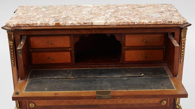 A Louis XVI-style bureau from the second half of the 20th century.