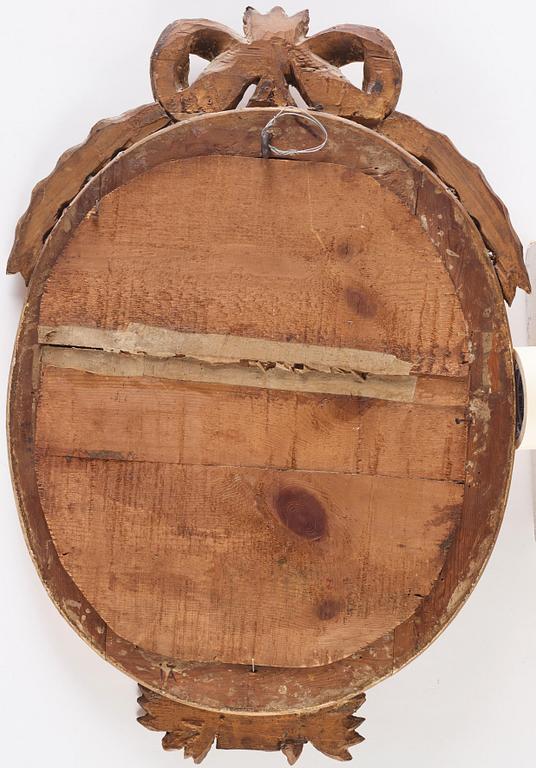 Spegellampetter, ett par snarlika, för två ljus, av Johan Åkerblad (mästare i Stockholm 1756-1799), Gustavianska.