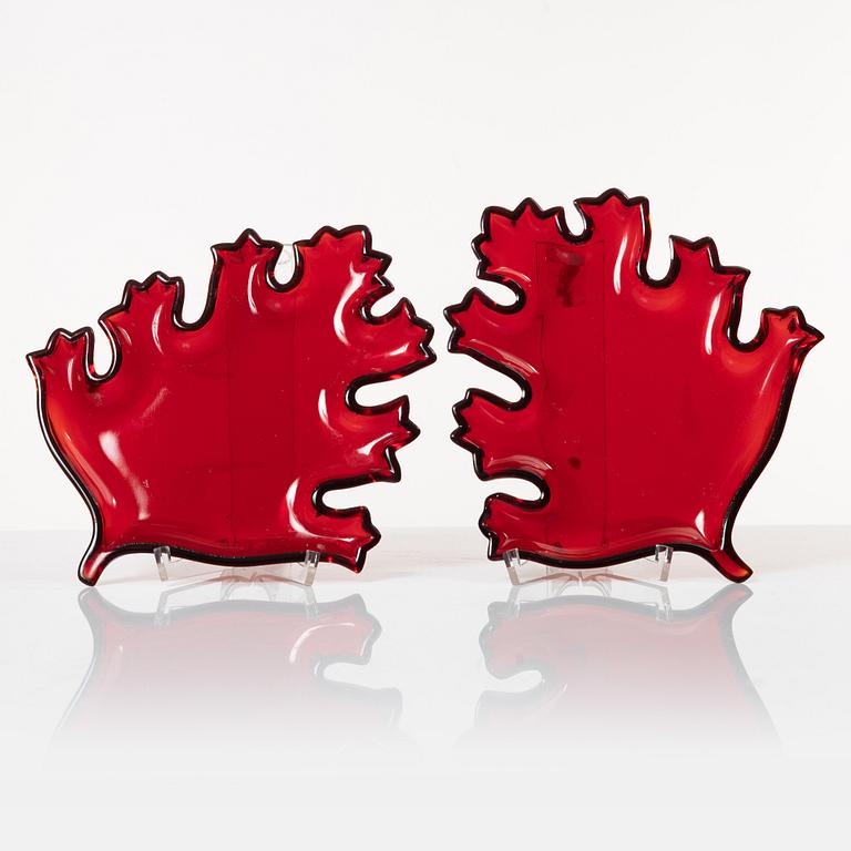 Josef Frank, fat, 2 st, Reijmyre för Firma Svenskt Tenn.