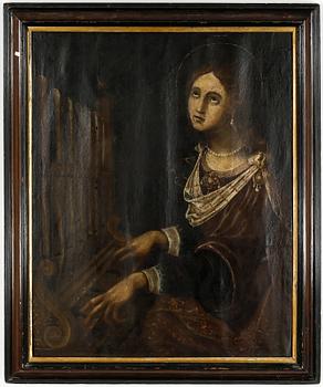 OKÄND KONSTNÄR, olja på duk, 1700-tal.