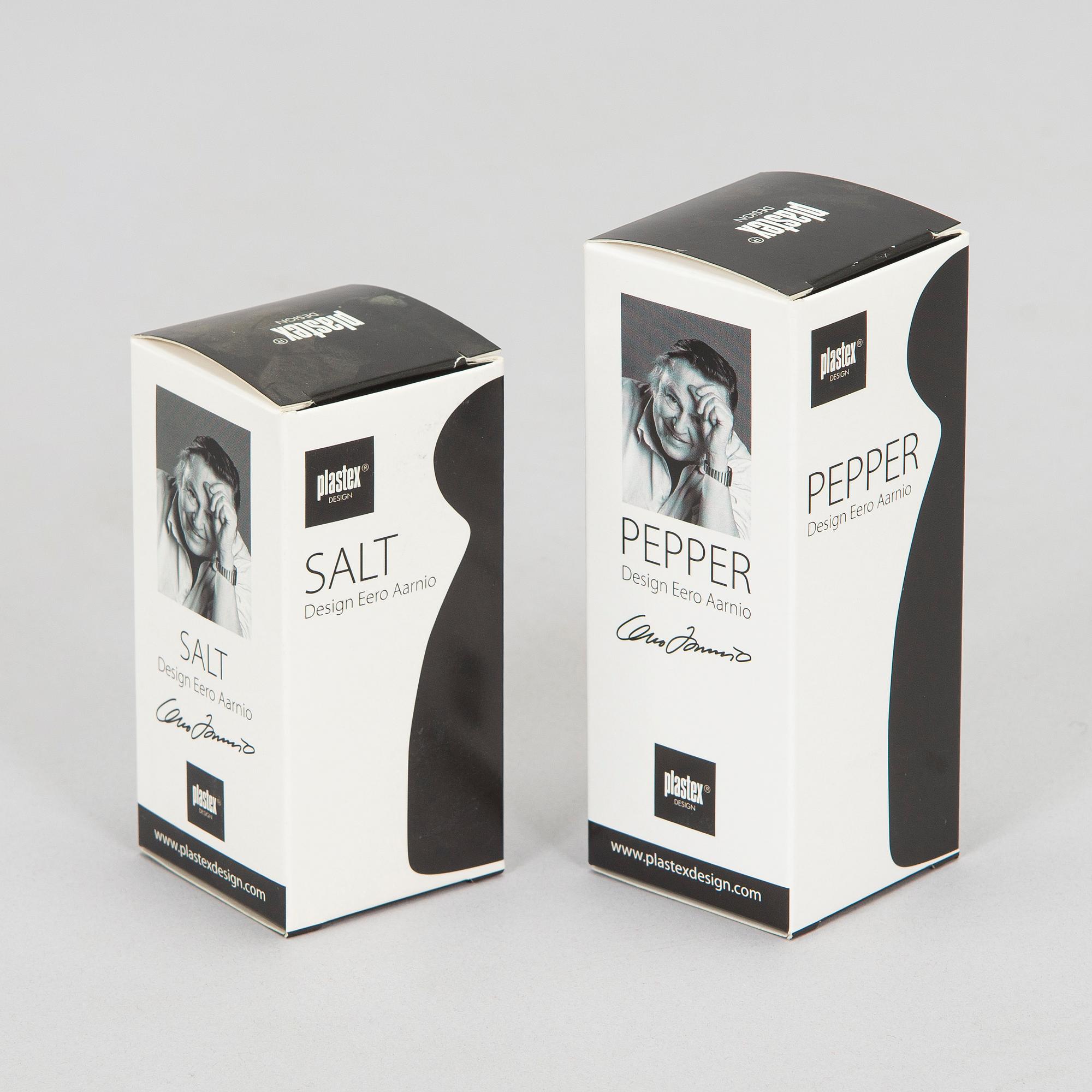 Eero Aarnio, erä kodintuotteita, 10 kpl, eri valmistajia.