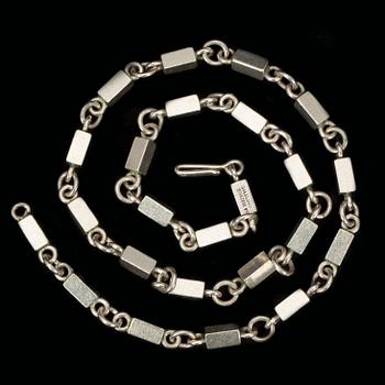 COLLIER, sterling. Wiwen Nilsson, Lund 1955. Vikt ca 45 gr.