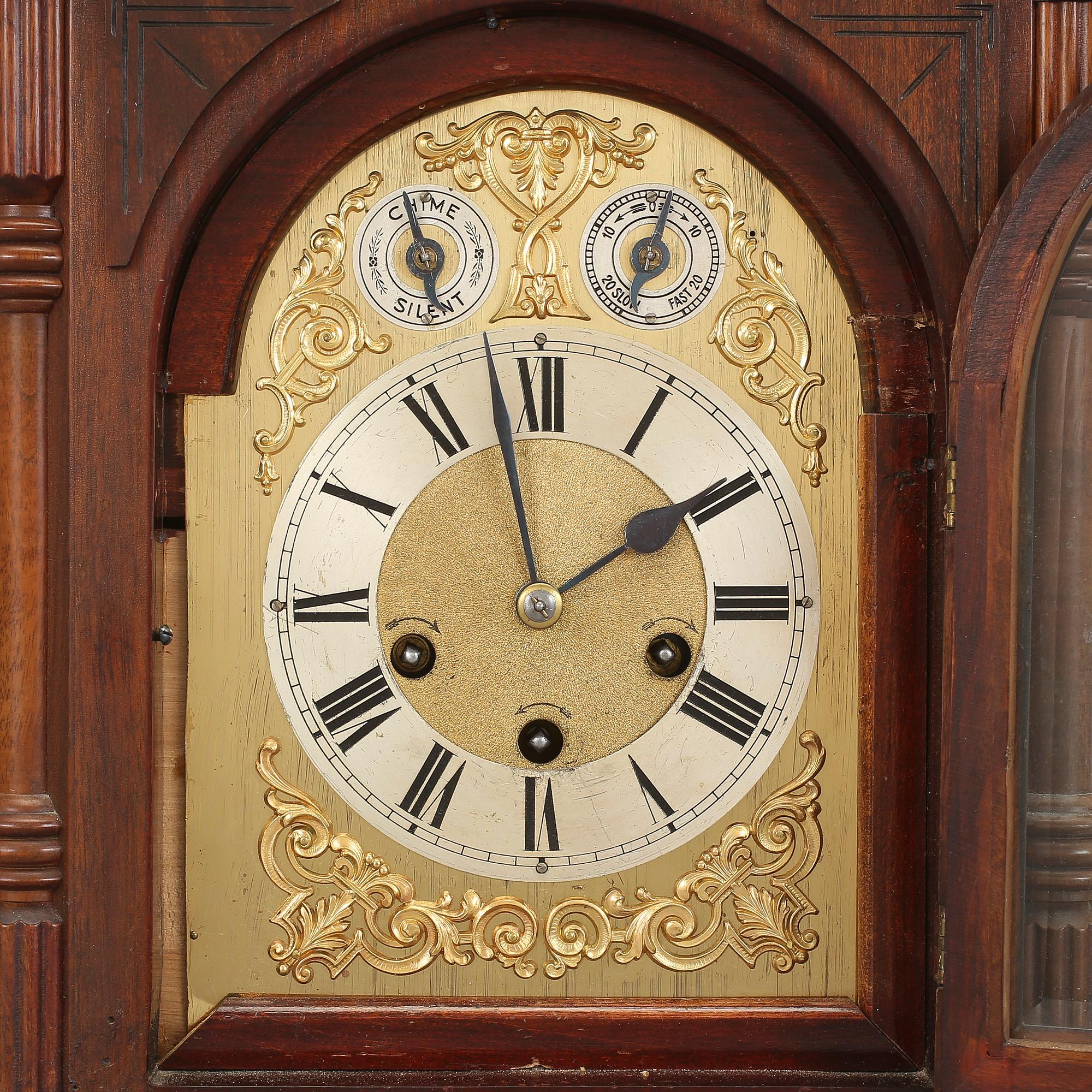 BORDSPENDYL, Chime silent, tidigt 1900-tal.