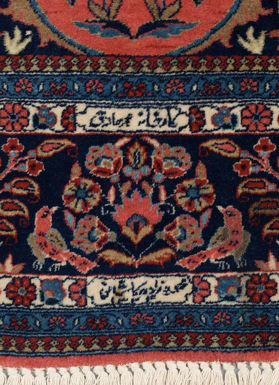 SEMIANTIK KESHAN FIGURAL s.k. Dabir. 197,5 x 132 cm.