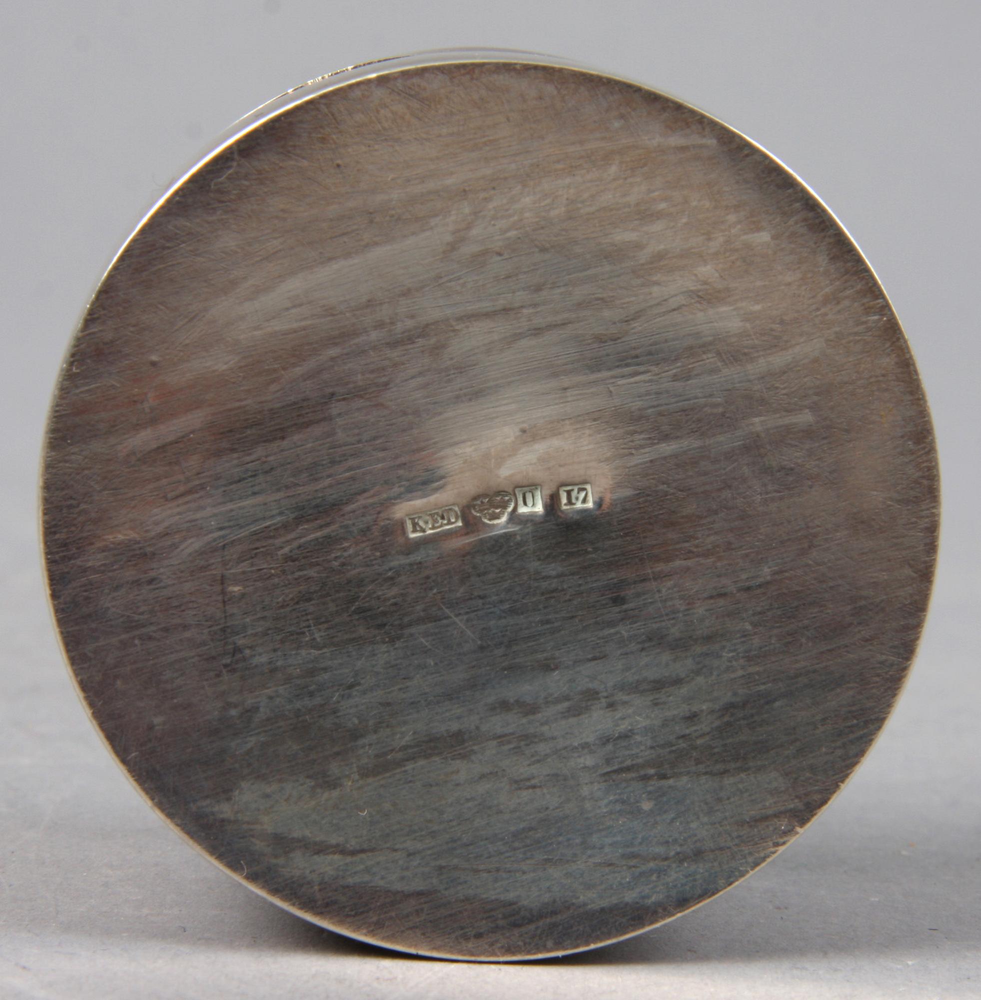 DOSA SAMT SPÄNNE, silver, 1907-1911.