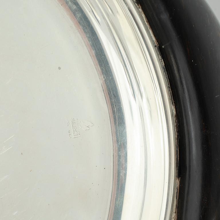 Coffee/tea servis, ALESSI 5 pieces, design Carlo Alessi, "Bombé".