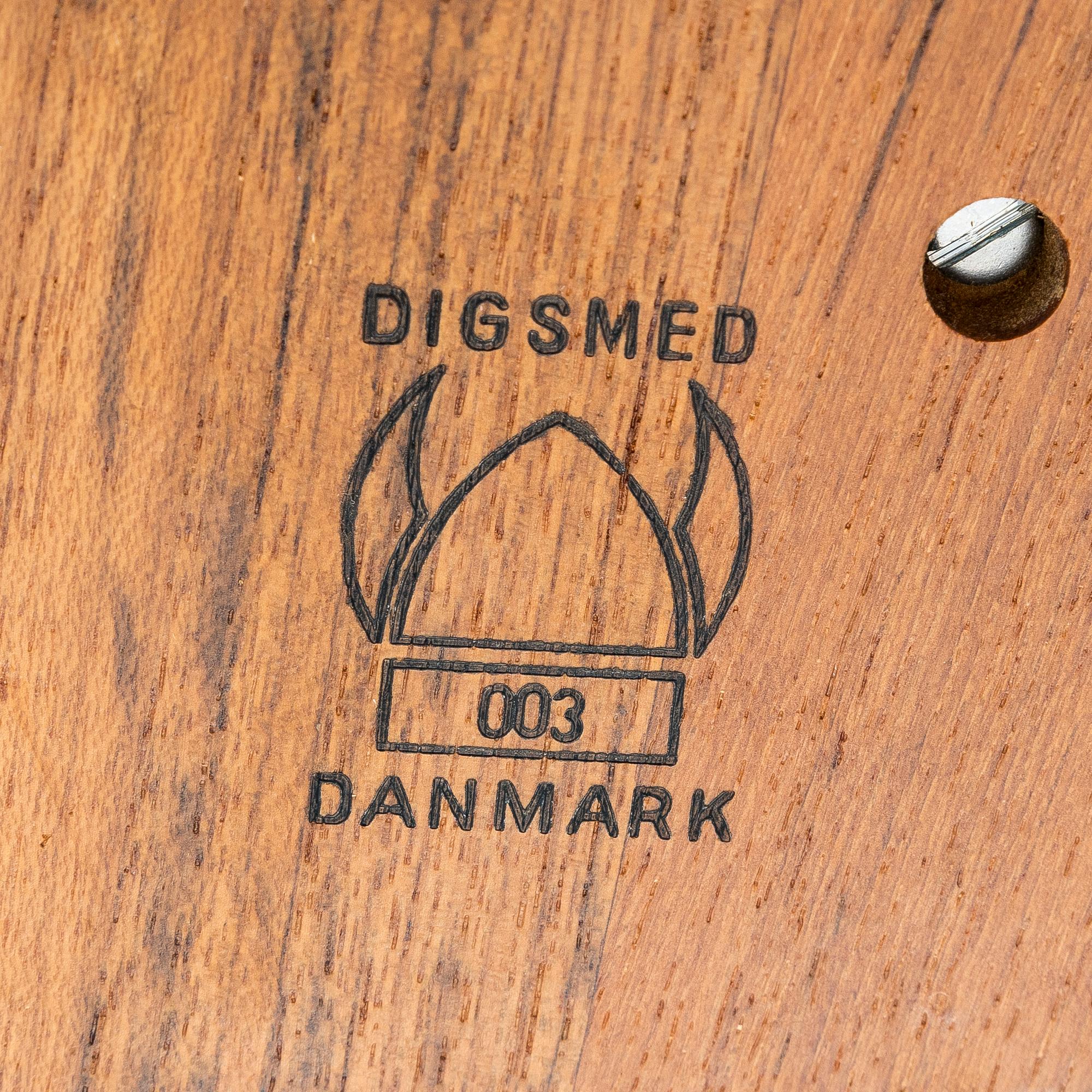 A 1960/70s serving tray 'Lazy Susan' for Digsmed, Denmark.