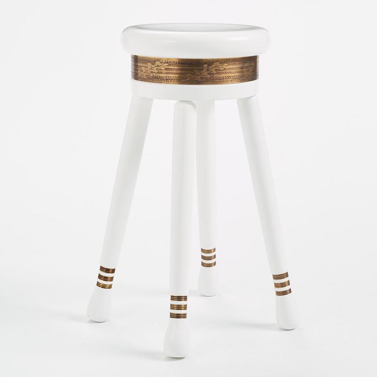 Mats Theselius, a "Skepparpallen" stool, ed. 360/360, Källemo, Värnamo, post 2001.