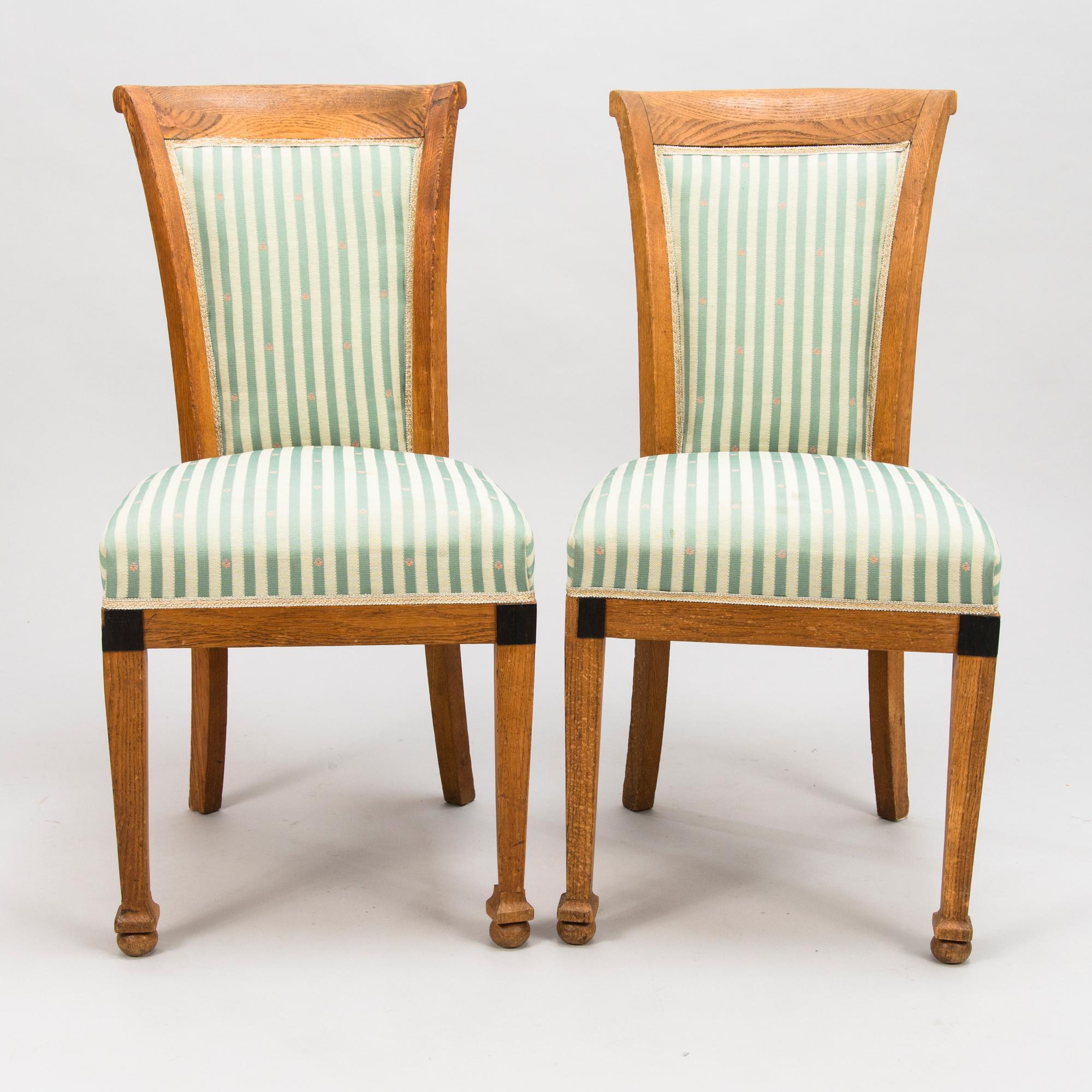 A 1920's 5-piece sofa suite.