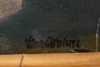 Sixten Lundbohm, "Studie till Luossavaara".