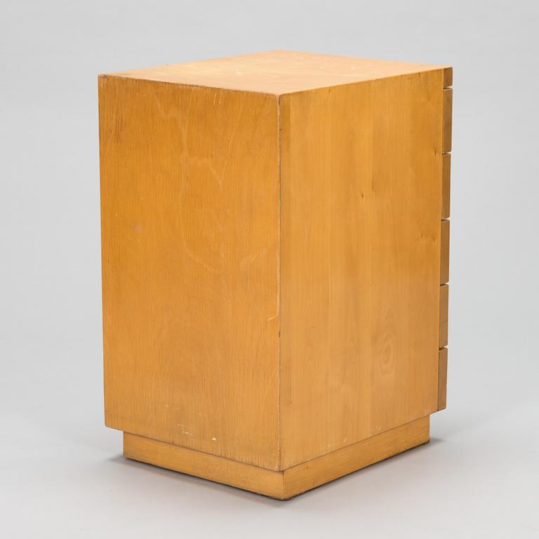 Aino Aalto, A mid-20th-century '297' drawer unit for O.Y. Huonekalu- ja Rakennustyötehdas A.B. Finland.