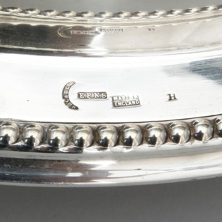 KAROTT, electroplated, JBC & S LTD, England. 1900-talets första hälft.