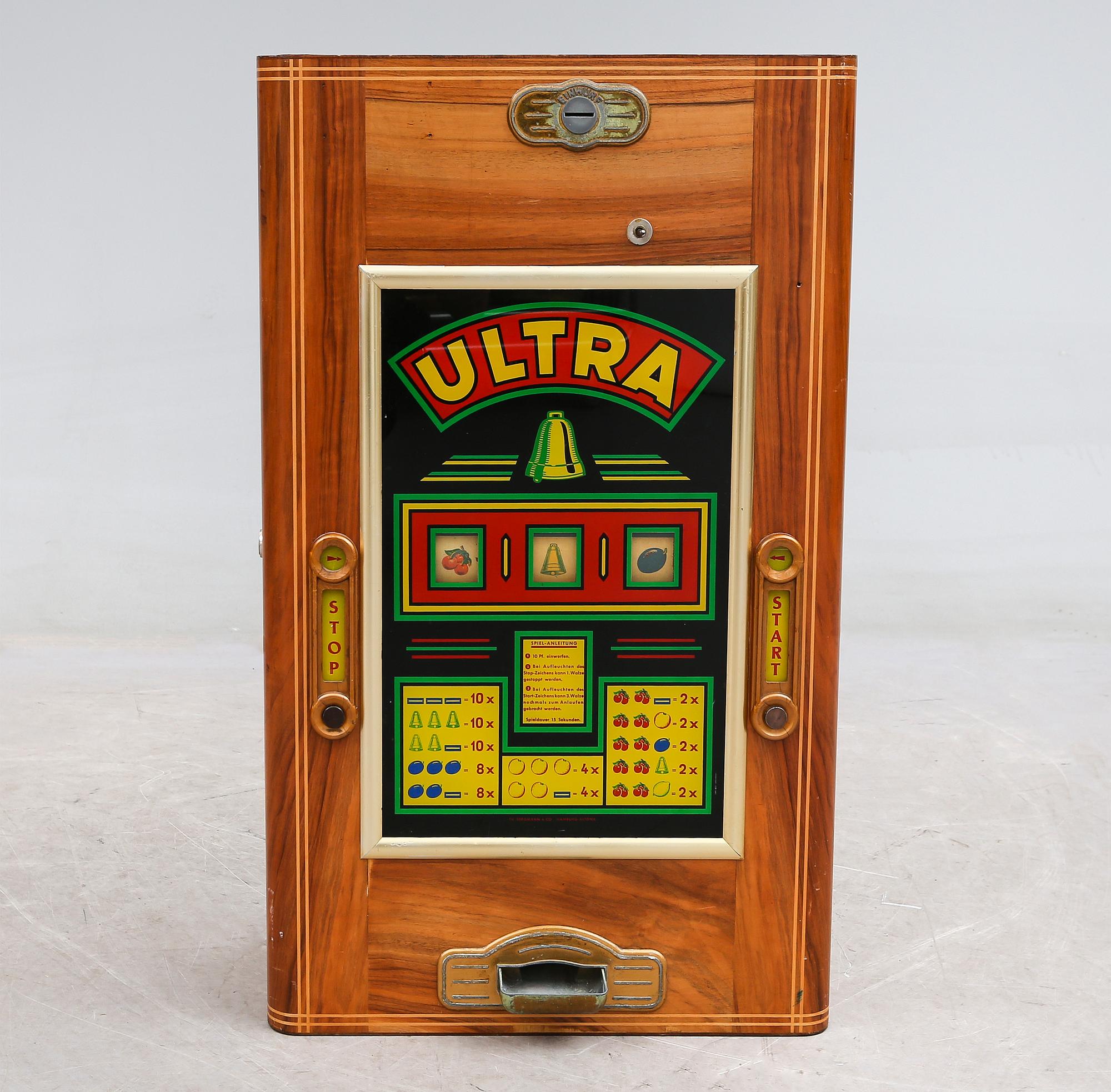 SPELAUTOMAT, Th. Bergmann & Co., Tyskland, 1900-talets mitt.