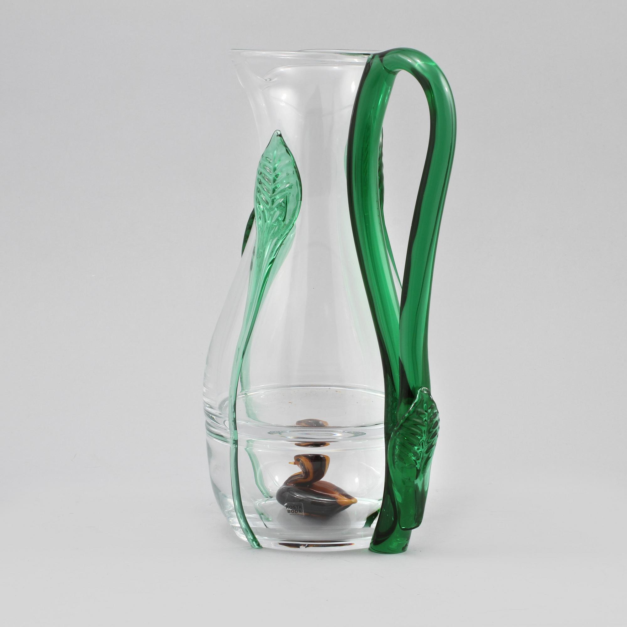 KANNA, glas, Ernst Billgren, Kosta Boda, sent 1900-tal.
