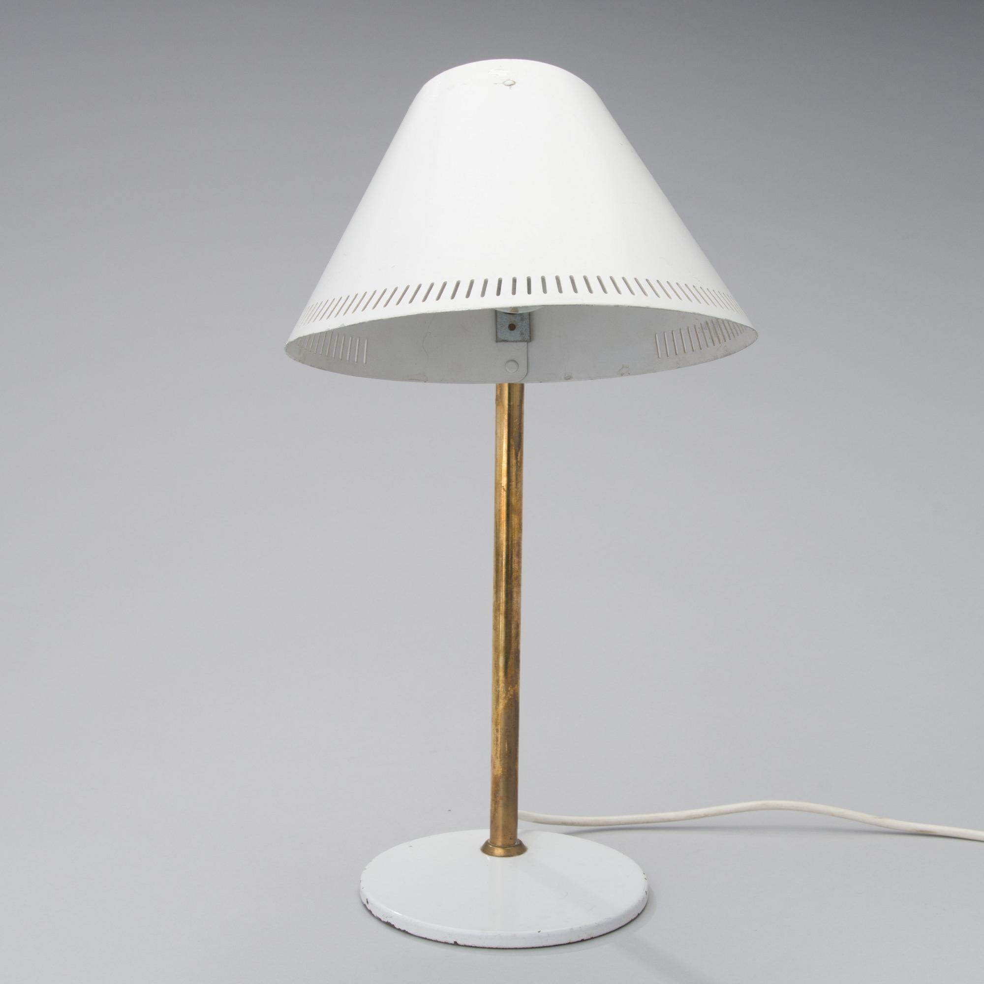 PAAVO TYNELL, bordslampa, modell 9227, Taito/Idman 1900-talets mitt.