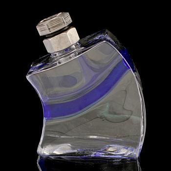 SKULPTUR, glas, Kjell Engman, Kosta Boda, sent 1900-tal.