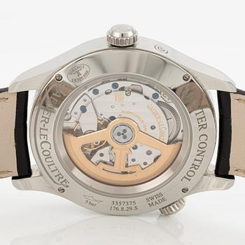 Jaeger-LeCoultre, Master Control Geographic, wristwatch, 39 mm.
