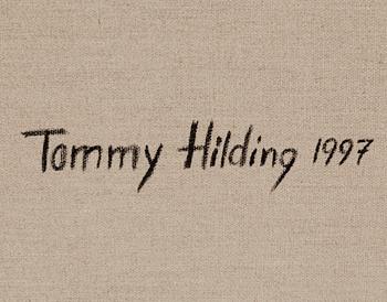 TOMMY HILDING, Oil on canvas signed Tommy Hilding and dated 1997 on verso.