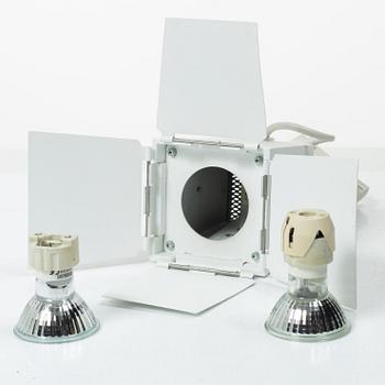 Thomas Bernstrand and Mattias Ståhlbom, five 'Foto' spotlights, “Foto”, Zero, 2000s.