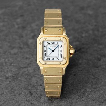 1033. Cartier, Santos Carrée, ca 1980.